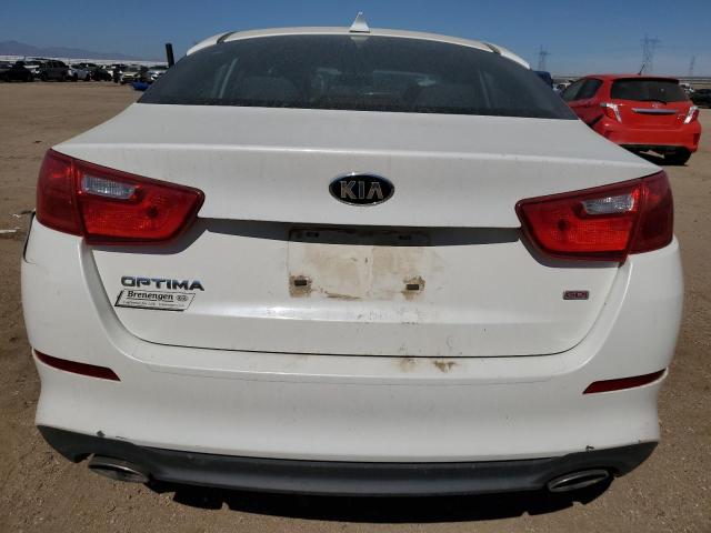  KIA OPTIMA 2015 White