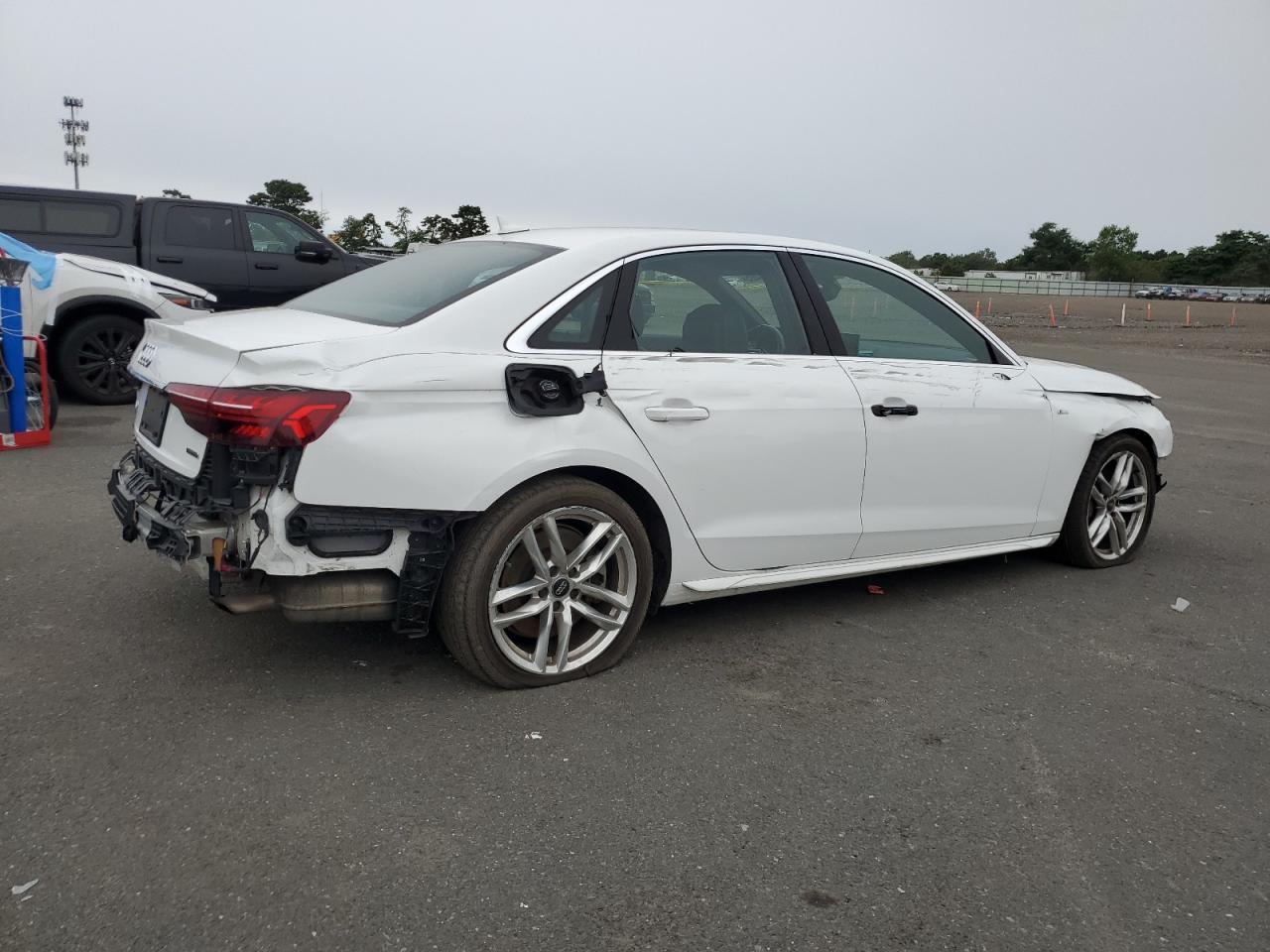 2020 Audi A4 Premium Plus white null gas WAUENAF44LA055361 photo #4