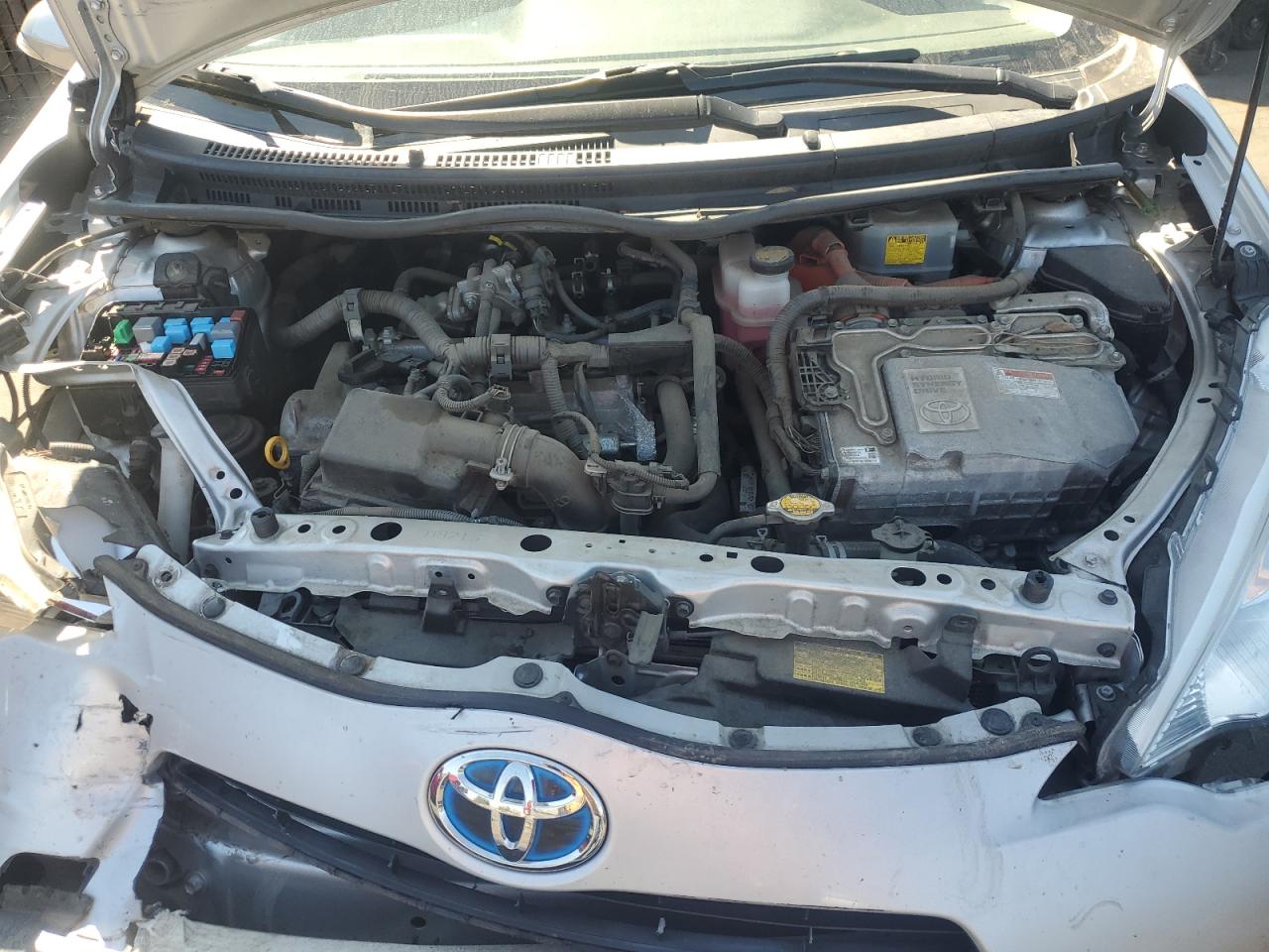 2012 Toyota Prius C VIN: JTDKDTB33C1016701 Lot: 70717045