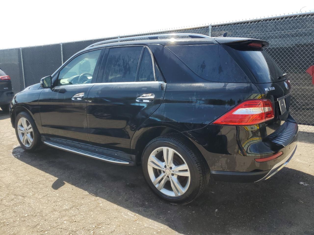 2014 Mercedes-Benz Ml 350 4Matic black suv gas 4JGDA5HBXEA398252 photo #3