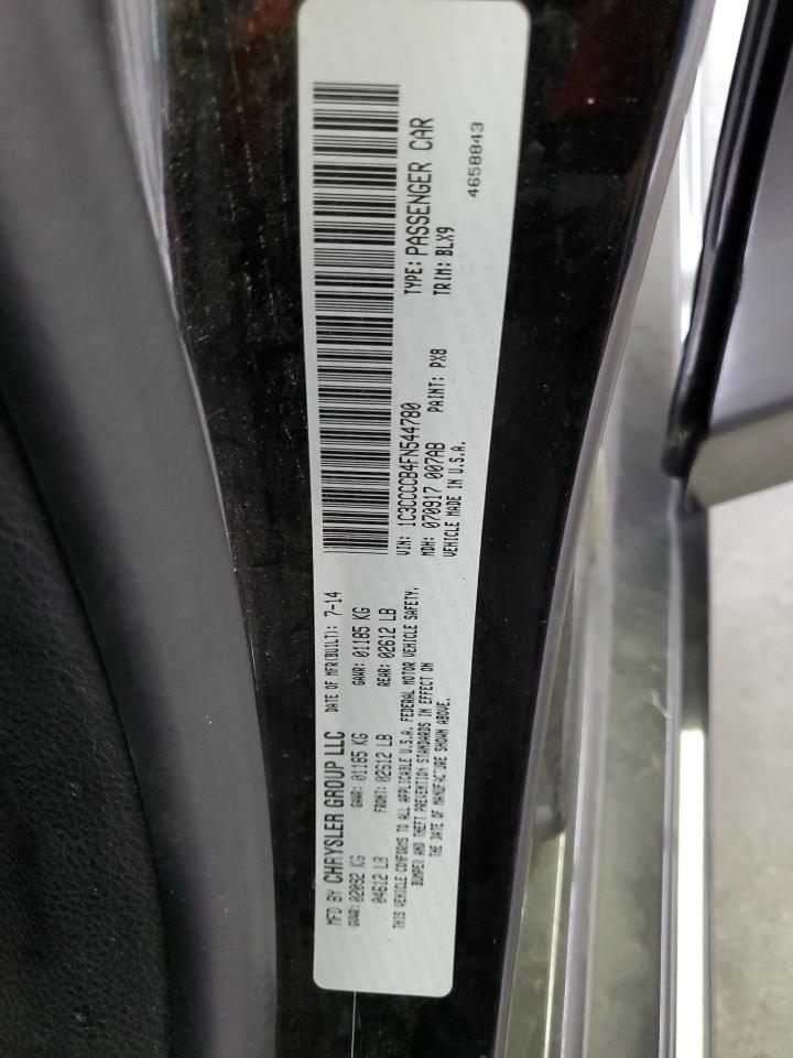 2015 Chrysler 200 C VIN: 1C3CCCCB4FN544780 Lot: 70565225