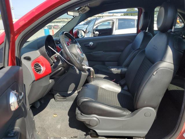  FIAT 500 2015 Red