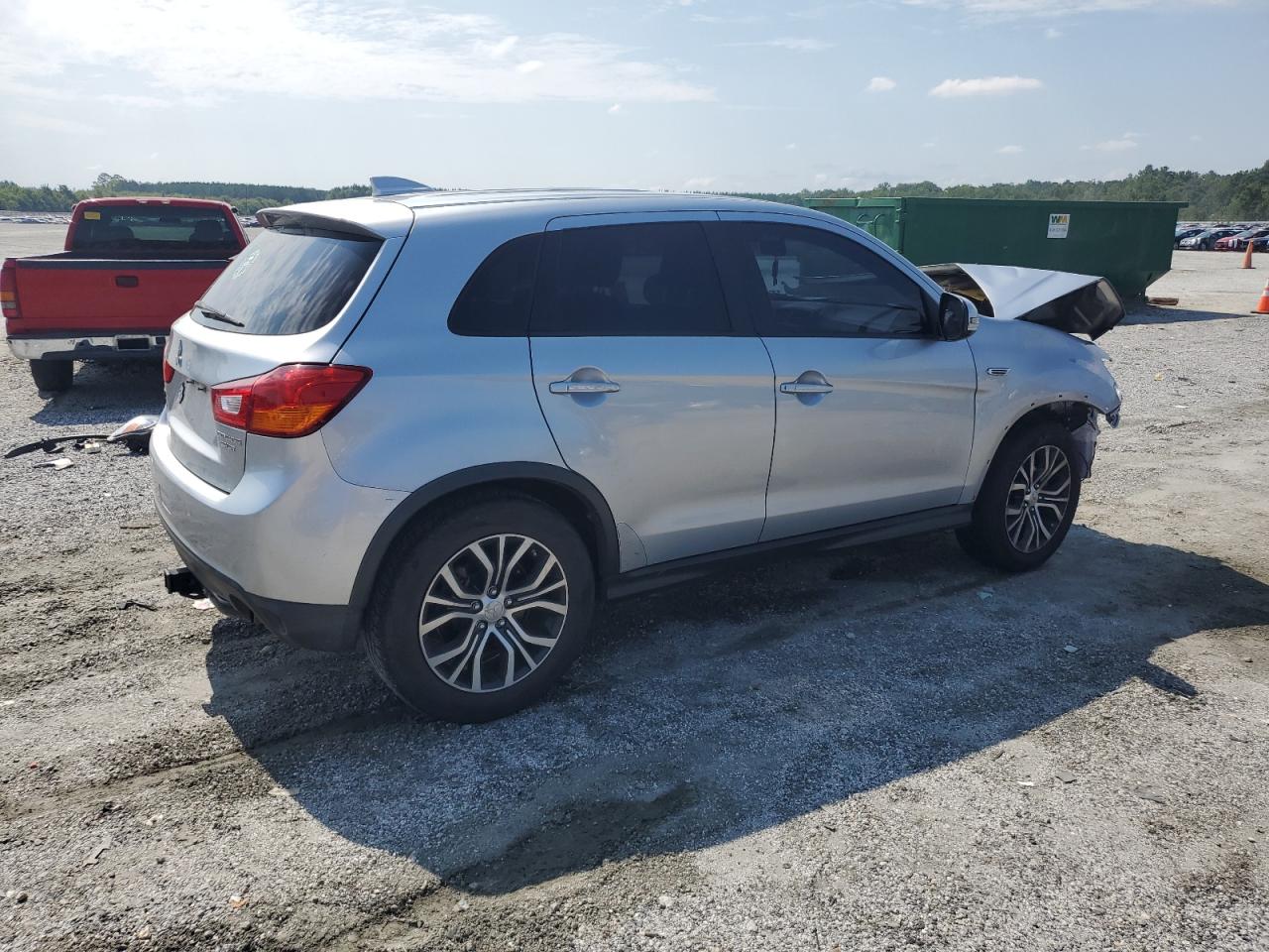 2017 Mitsubishi Outlander Sport Es silver null gas JA4AP3AW4HZ044962 photo #4