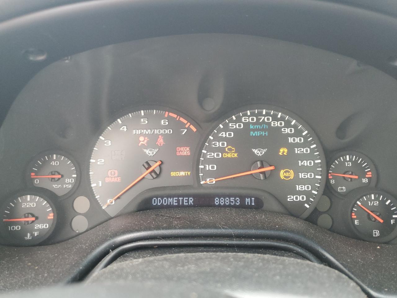 1998 Chevrolet Corvette VIN: 1G1YY22GXW5106994 Lot: 69736755