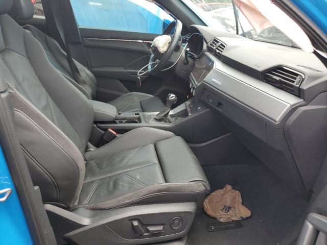  AUDI Q3 2021 Синий