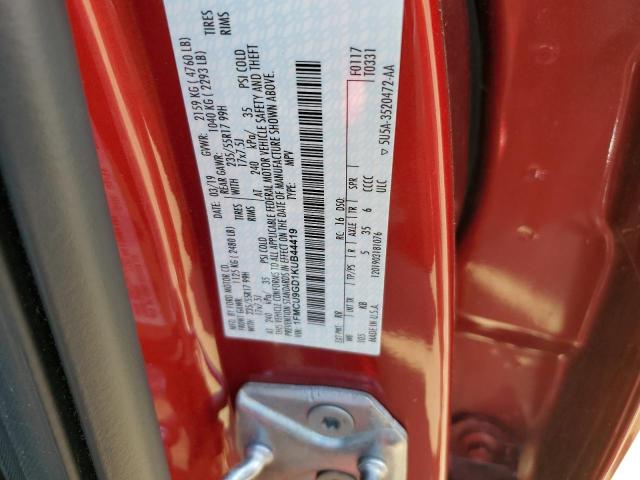 2019 FORD ESCAPE SE  