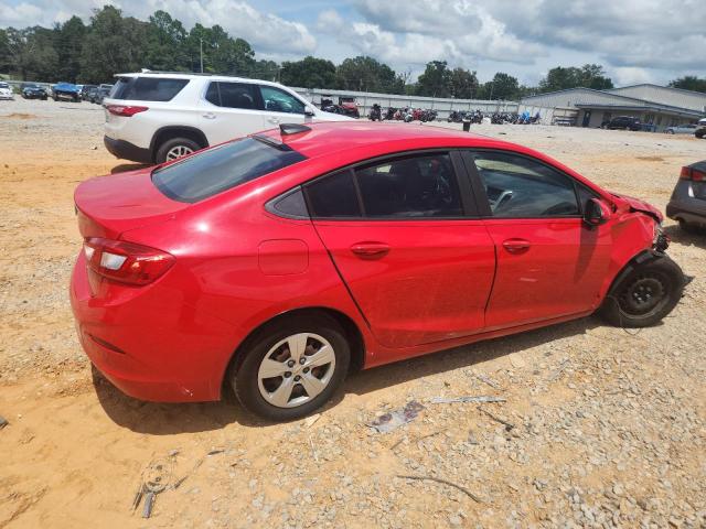  CHEVROLET CRUZE 2017 Czerwony