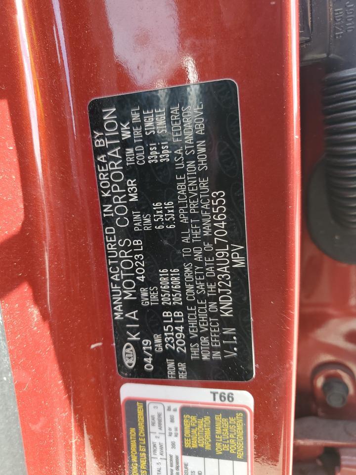 2020 Kia Soul Lx VIN: KNDJ23AU9L7046553 Lot: 70771325