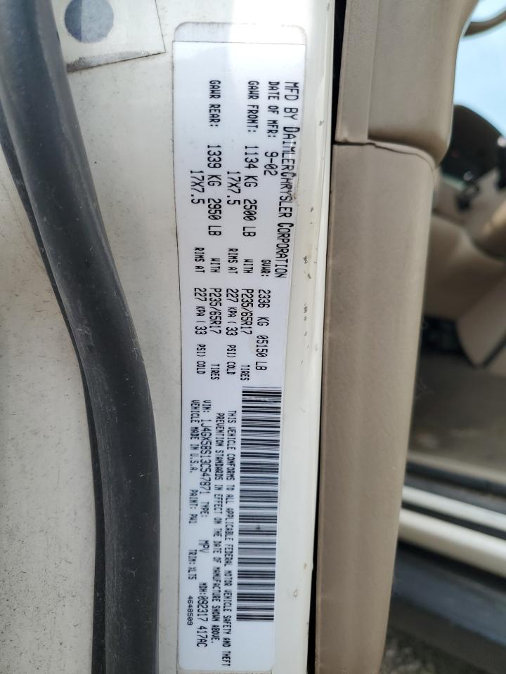 2003 Jeep Grand Cherokee Limited VIN: 1J4GX58S13C547871 Lot: 67676815