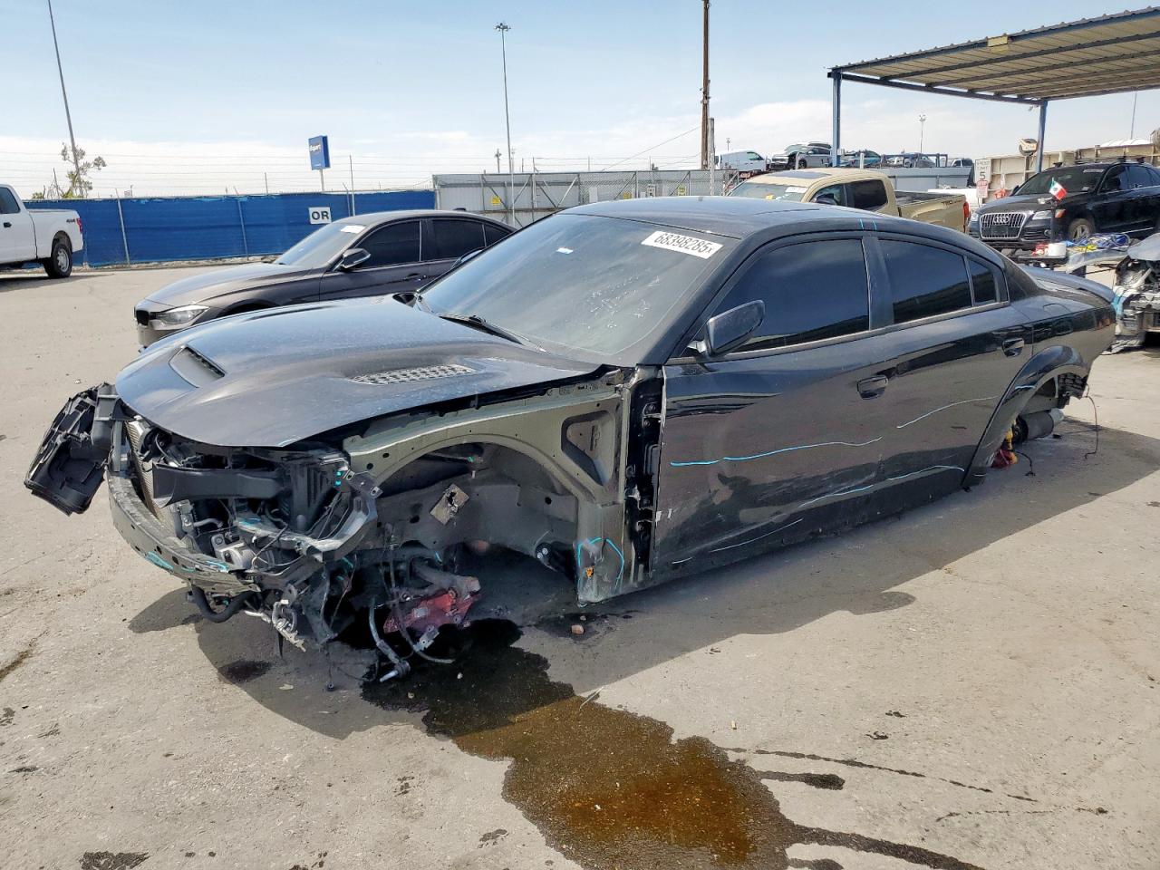 2023 Dodge Charger Srt Hellcat black null gas 2C3CDXL98PH542171 photo #1