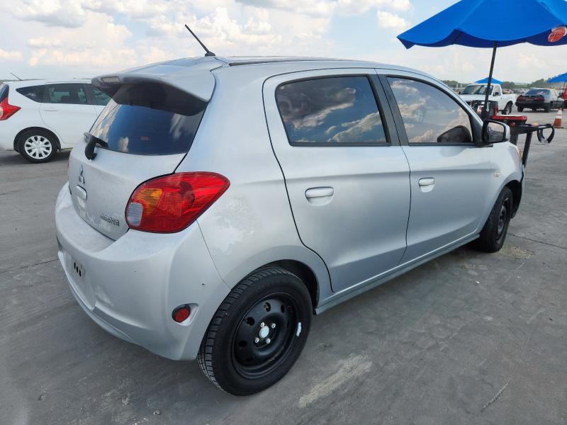  MITSUBISHI MIRAGE 2015 Silver