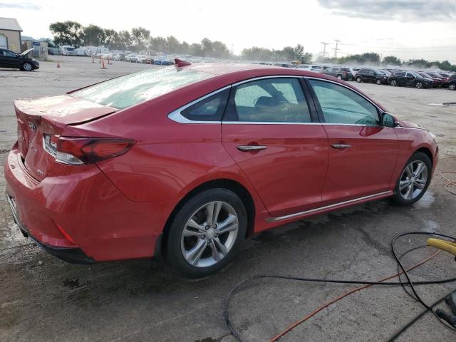  HYUNDAI SONATA 2018 Красный