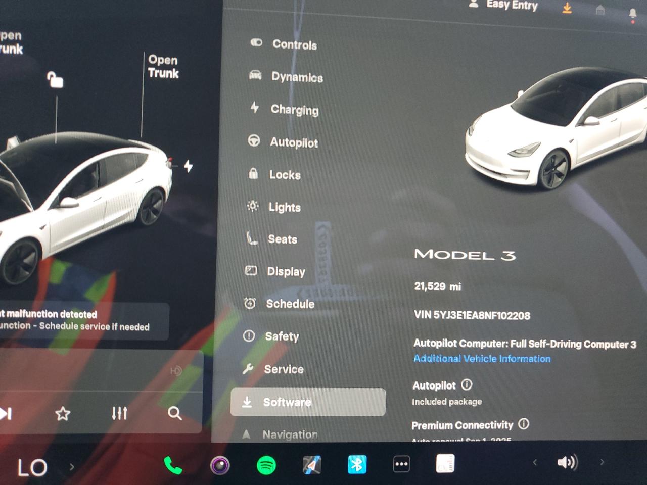2022 Tesla Model 3 VIN: 5YJ3E1EA8NF102208 Lot: 67029715