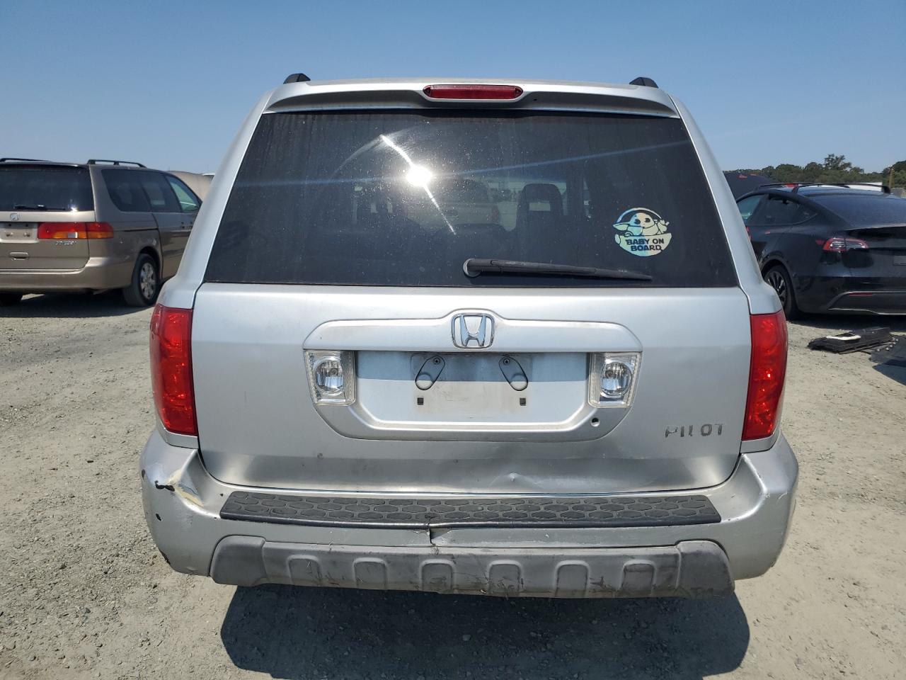 2003 Honda Pilot Exl VIN: 2HKYF18693H529017 Lot: 70681445