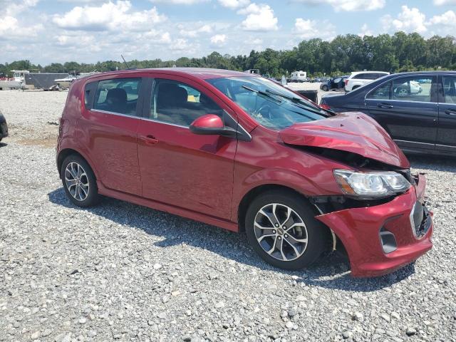  CHEVROLET SONIC 2017 Красный
