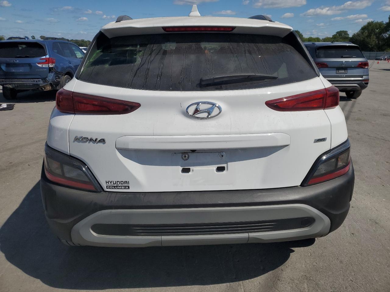 2022 Hyundai Kona Sel VIN: KM8K6CAB5NU923322 Lot: 70347175