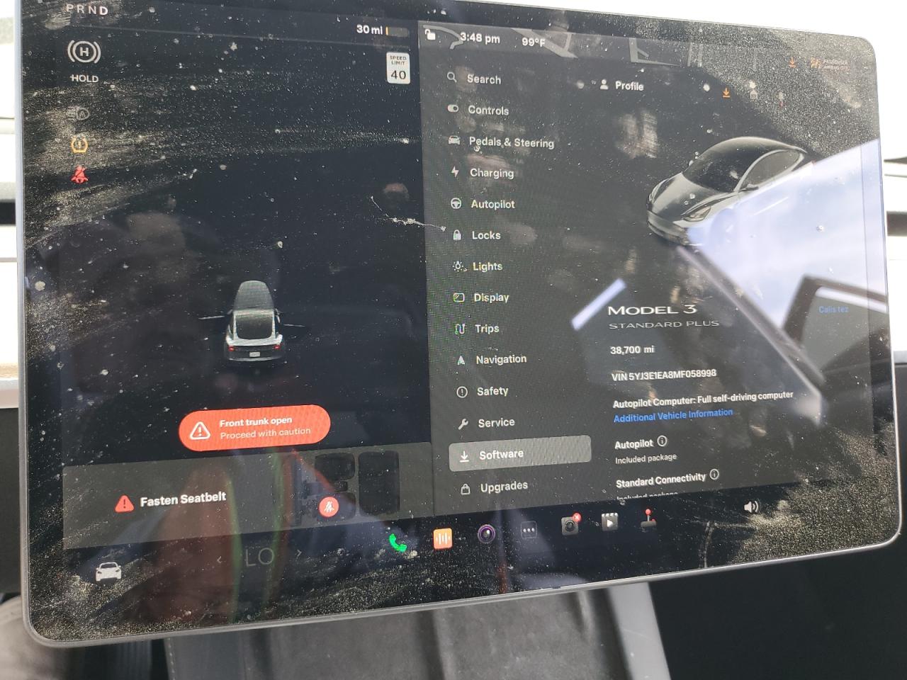 2021 Tesla Model 3 VIN: 5YJ3E1EA8MF058998 Lot: 67642585