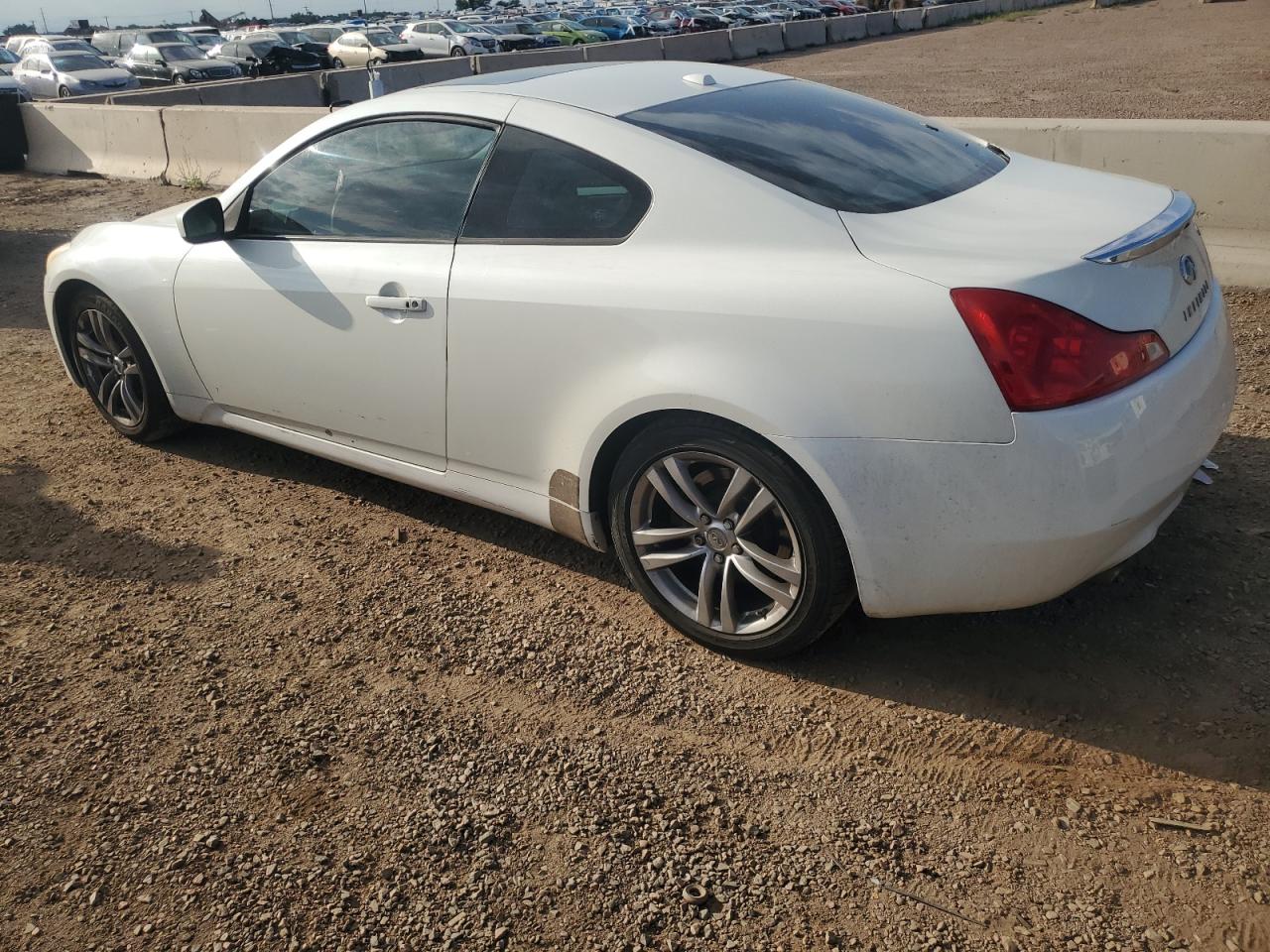 2008 Infiniti G37 Base white null gas JNKCV64E68M119018 photo #3