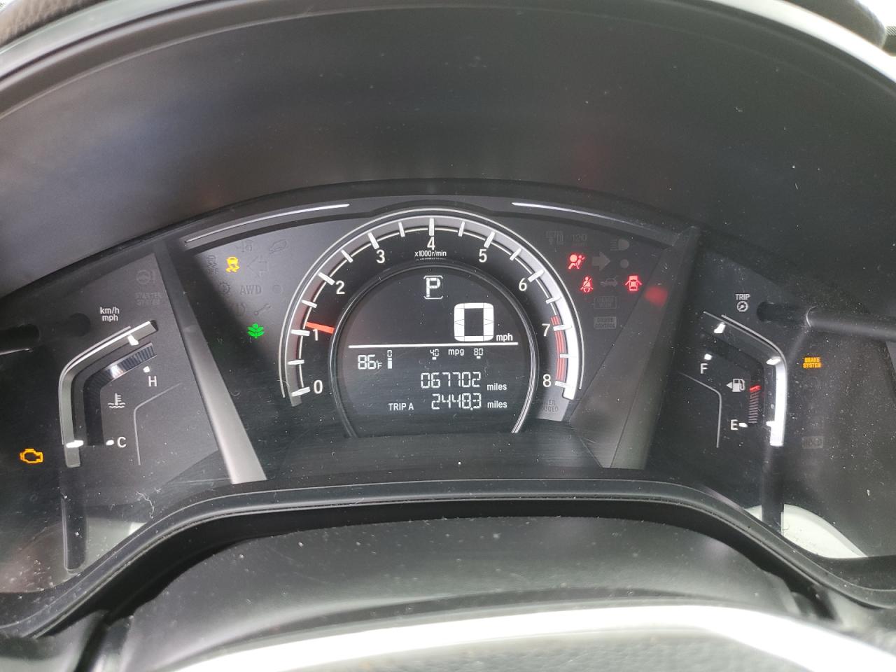 2019 Honda Cr-V Lx VIN: 2HKRW6H34KH216415 Lot: 68448345