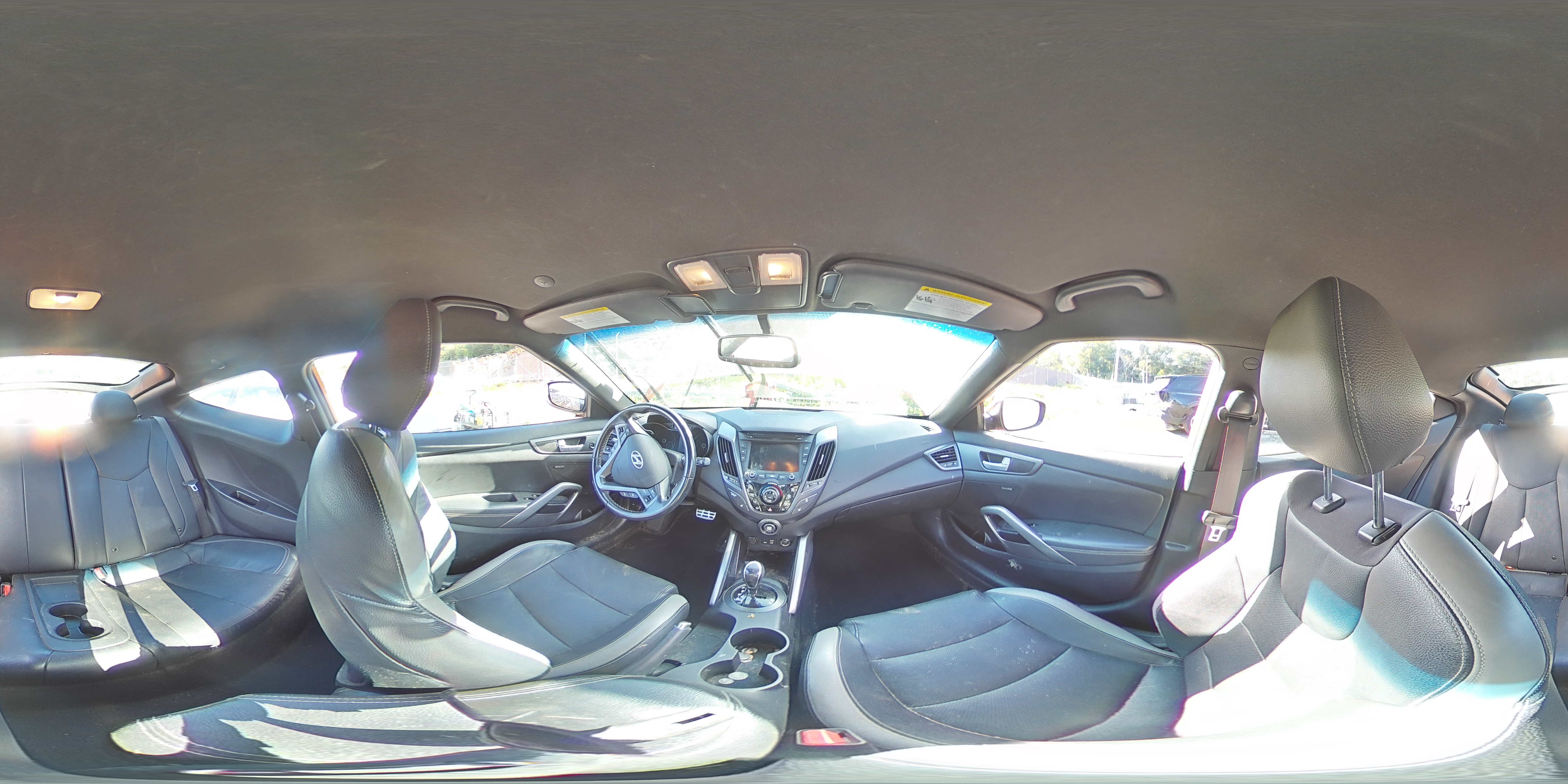 2016 Hyundai Veloster Turbo VIN: KMHTC6AE5GU285360 Lot: 70428515