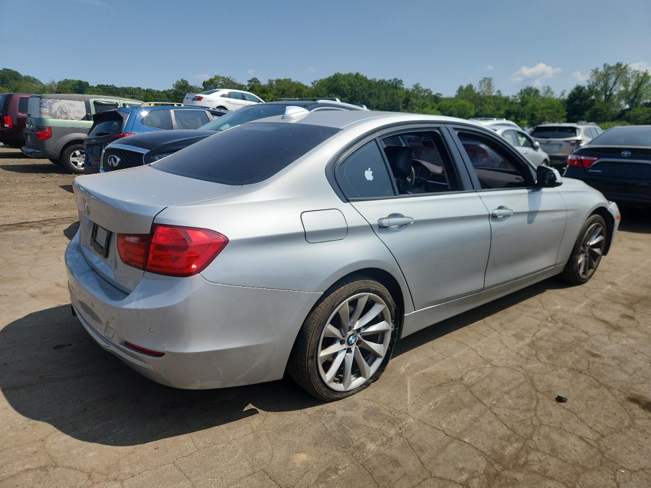 2012 BMW 328 I silver null gas WBA3A5C54CF342967 photo #4