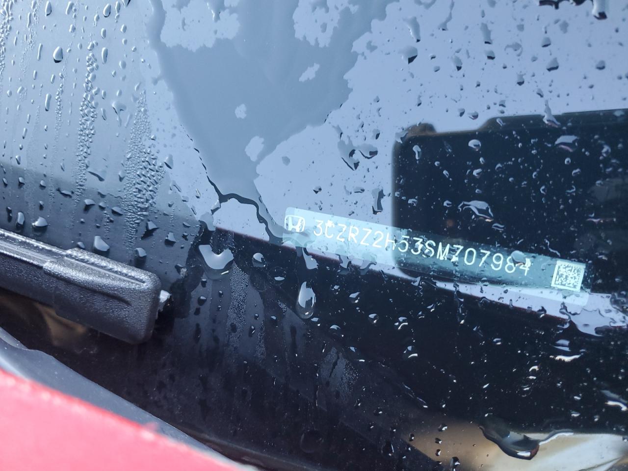 2025 Honda Hr-V Sport VIN: 3CZRZ2H53SM707984 Lot: 69861125