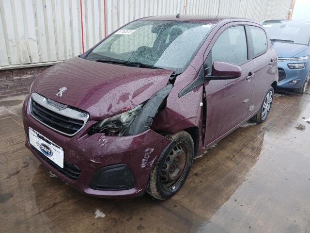 2015 PEUGEOT 108 ACTIVE for sale at Copart PETERLEE