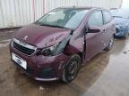 2015 PEUGEOT 108 ACTIVE for sale at Copart PETERLEE
