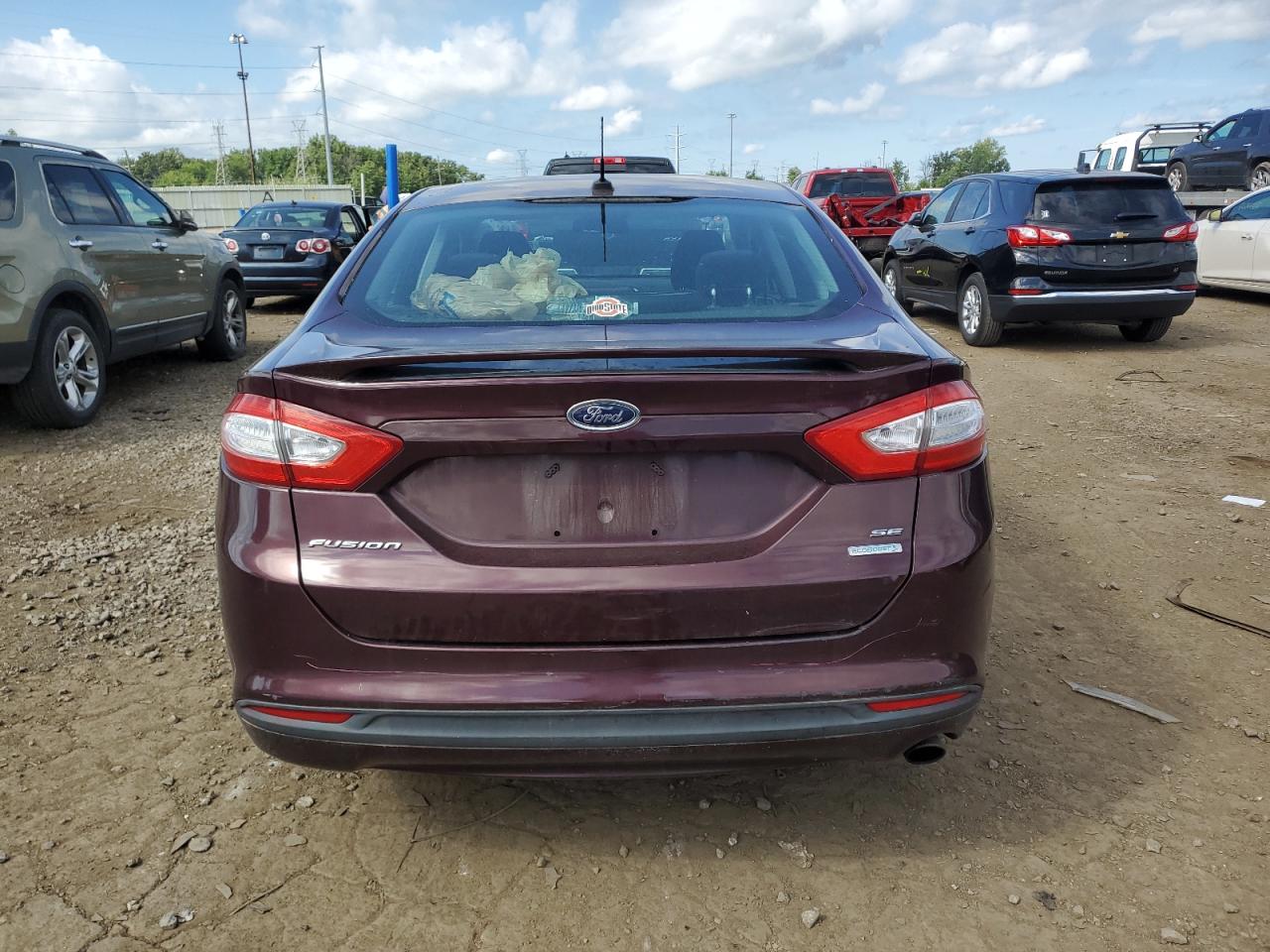 2013 Ford Fusion Se VIN: 3FA6P0HR5DR102351 Lot: 69236915