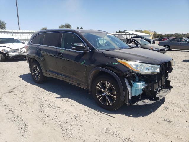  TOYOTA HIGHLANDER 2016 Czarny