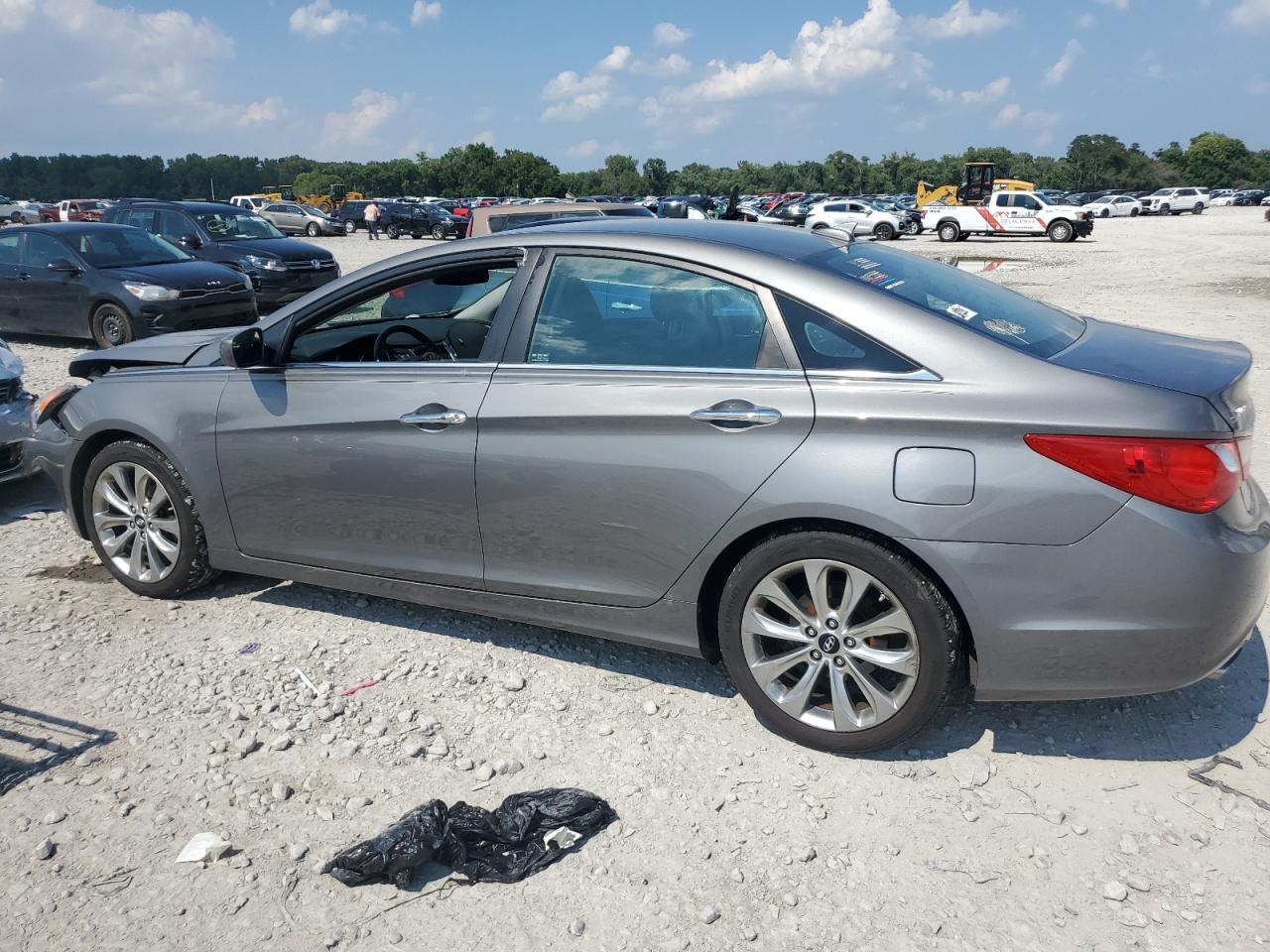 2013 Hyundai Sonata Se grey null gas 5NPEC4AC9DH575851 photo #3