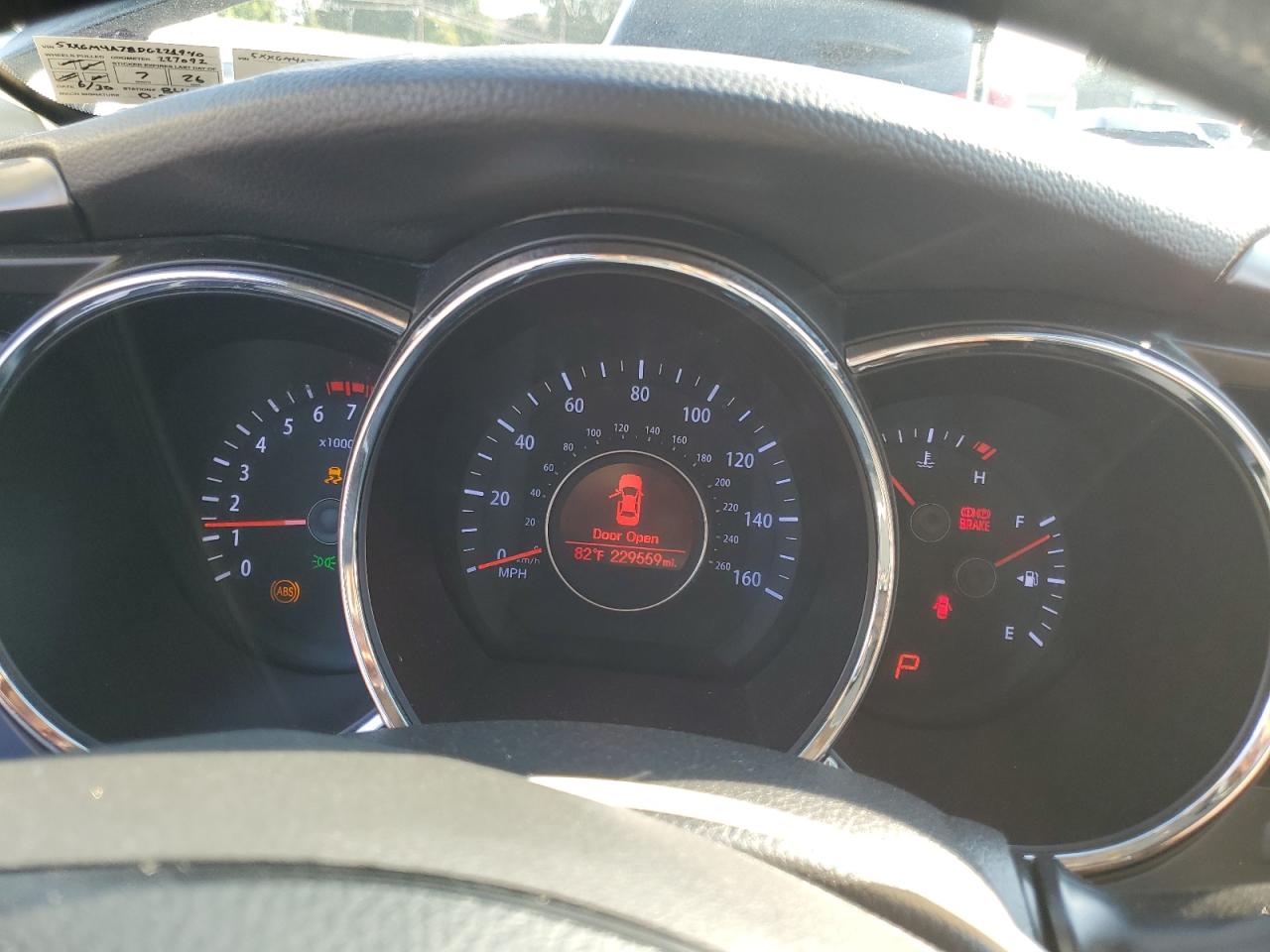 2013 Kia Optima Lx VIN: 5XXGM4A78DG221940 Lot: 68880135