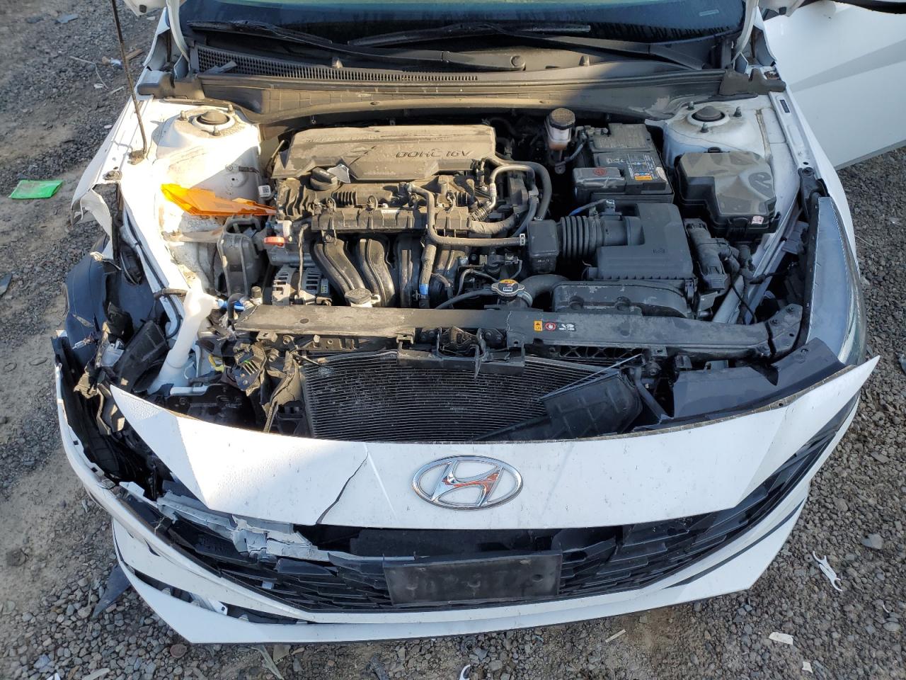 2022 Hyundai Elantra Se VIN: 5NPLL4AGXNH053595 Lot: 70292125