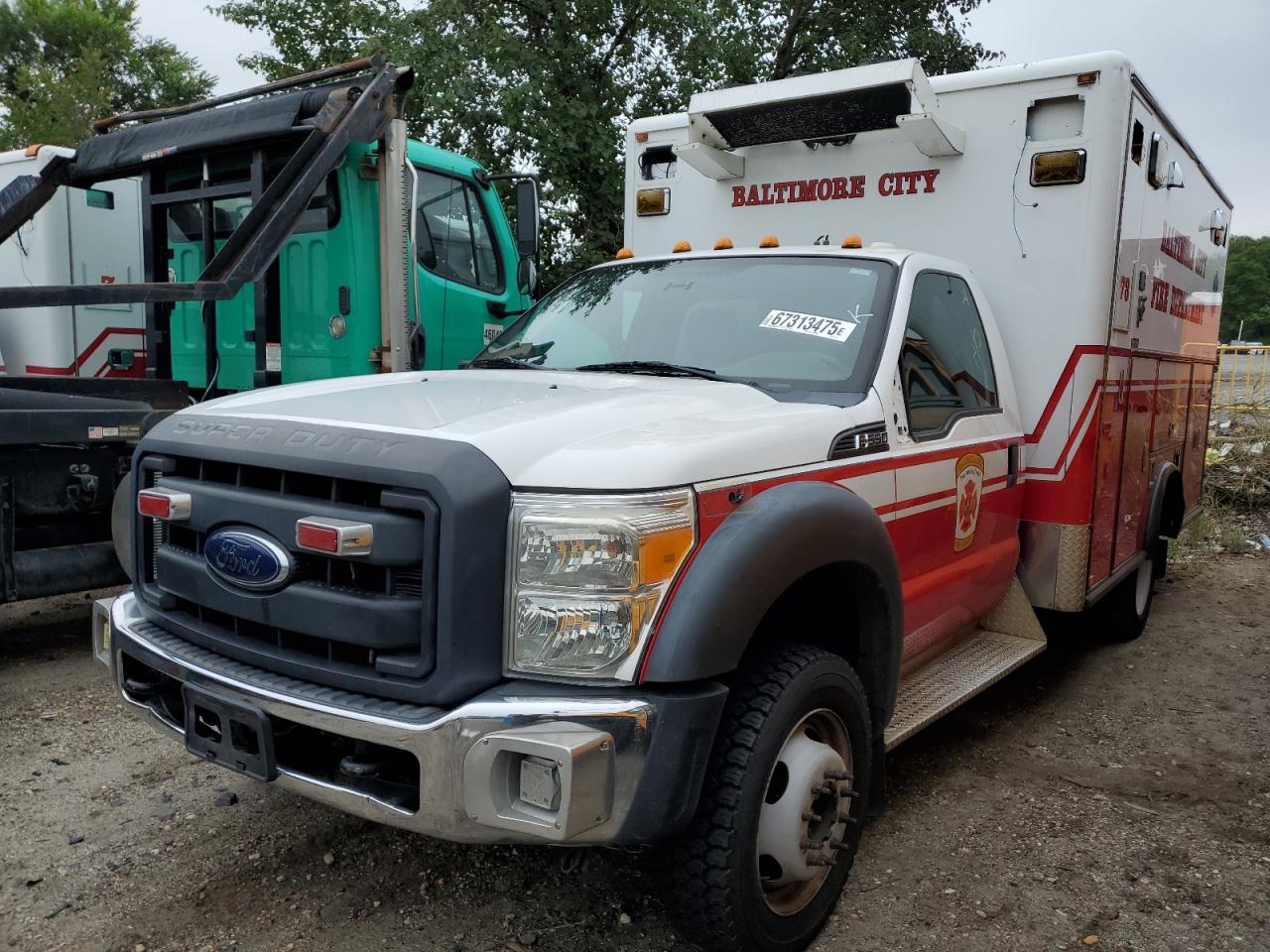 2012 Ford F550 Super Duty VIN: 1FDUF5HTXCEC97227 Lot: 67313475