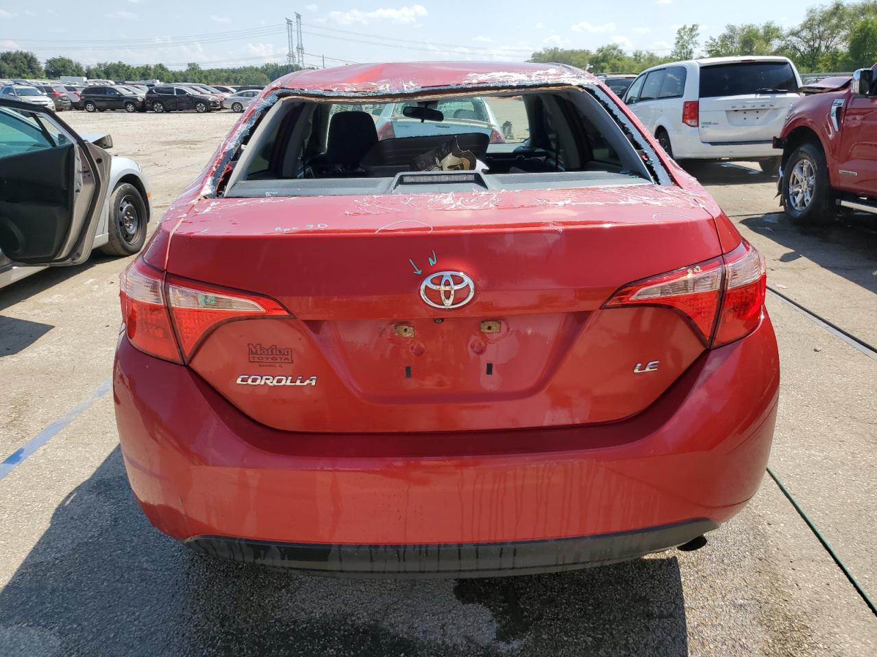 2017 Toyota Corolla L VIN: 5YFBURHE2HP668238 Lot: 66635355