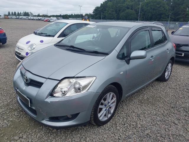 2009 TOYOTA AURIS TR STOPSTART VVTI 1.33 DUAL VVTI TR 5DR for sale at Copart EAST KILBRIDE