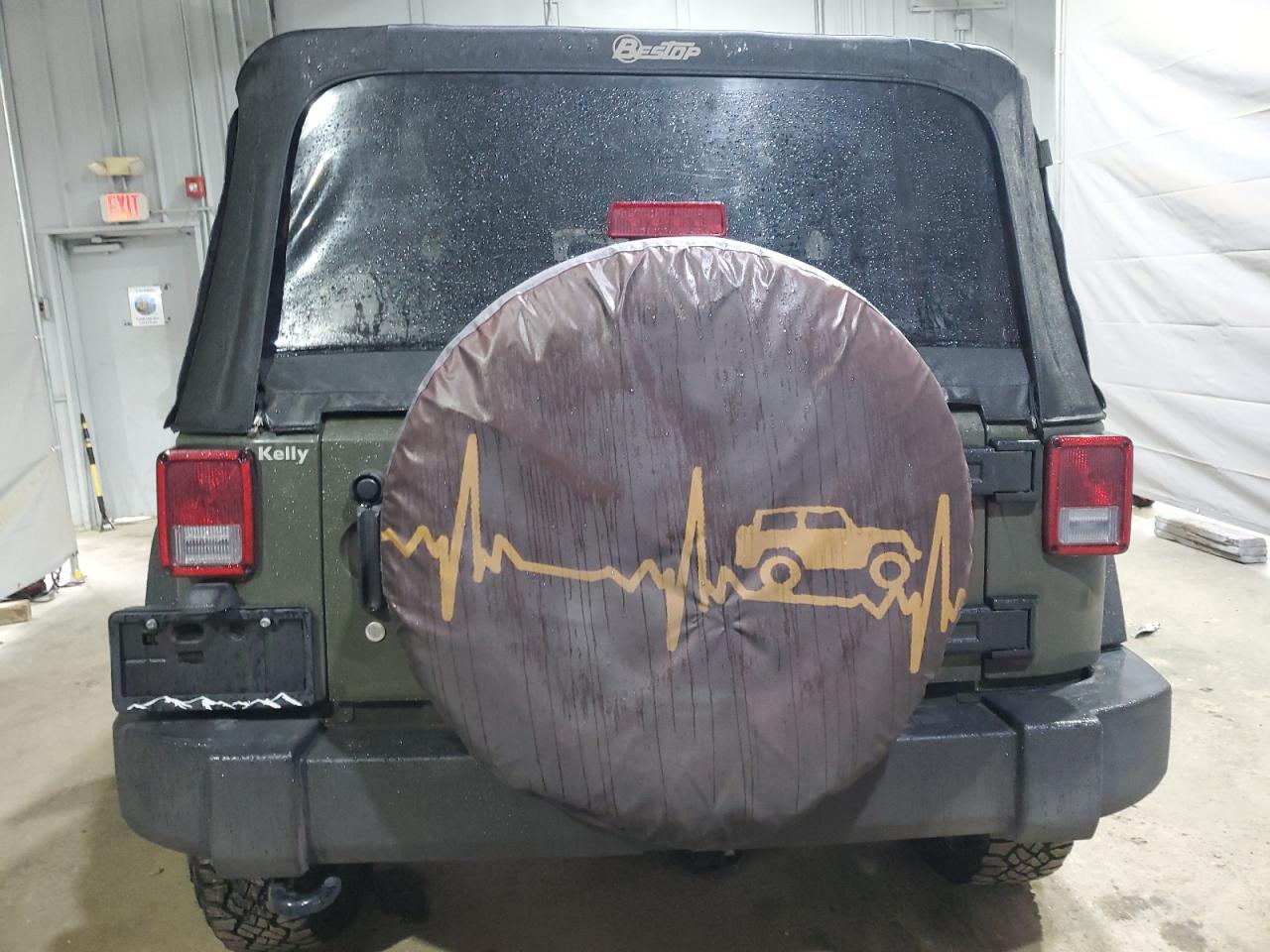 2015 Jeep Wrangler Sport VIN: 1C4AJWAG9FL624371 Lot: 69554935