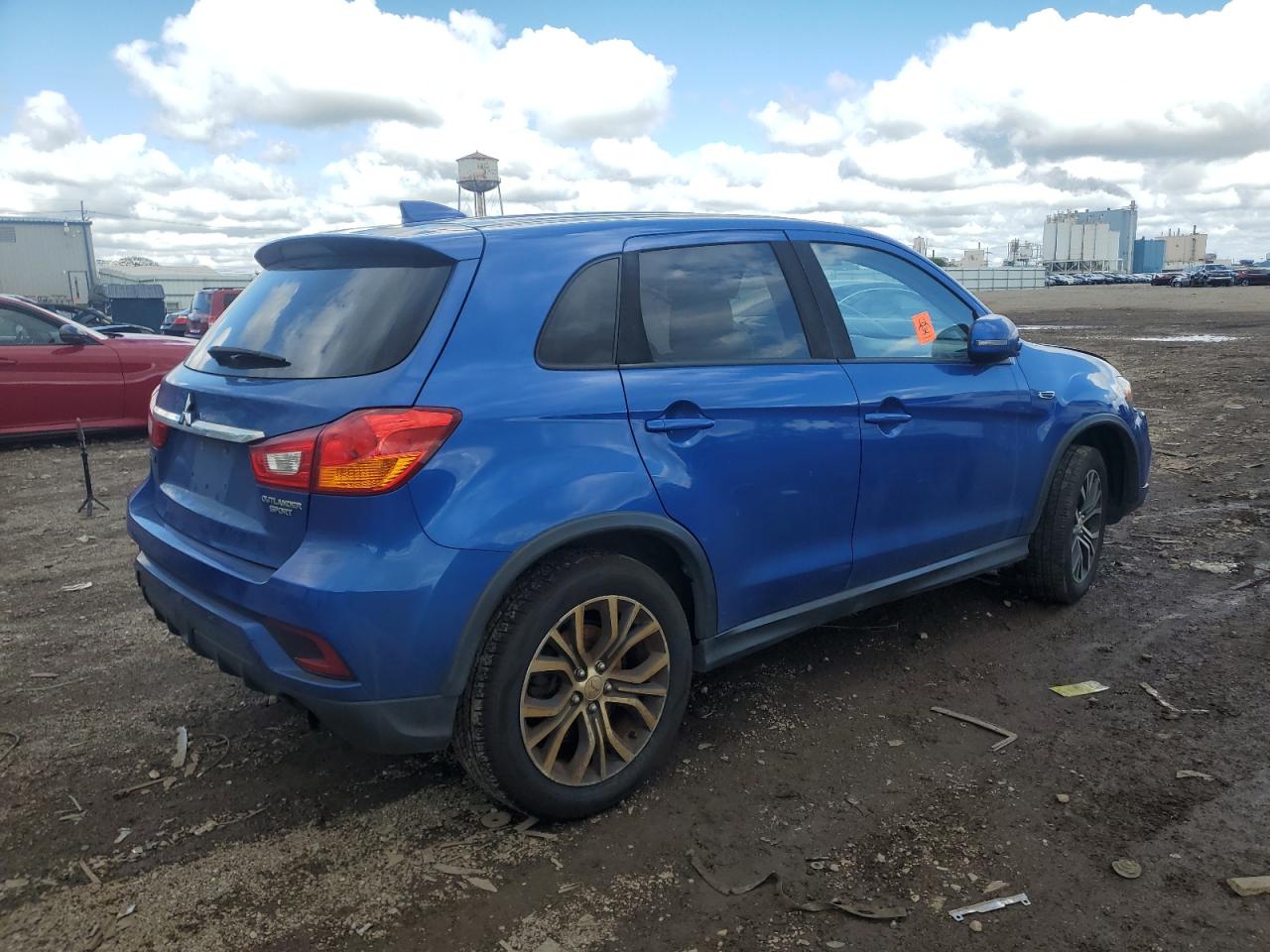 2019 Mitsubishi Outlander Sport Es blue null gas JA4AP3AU1KU031153 photo #4