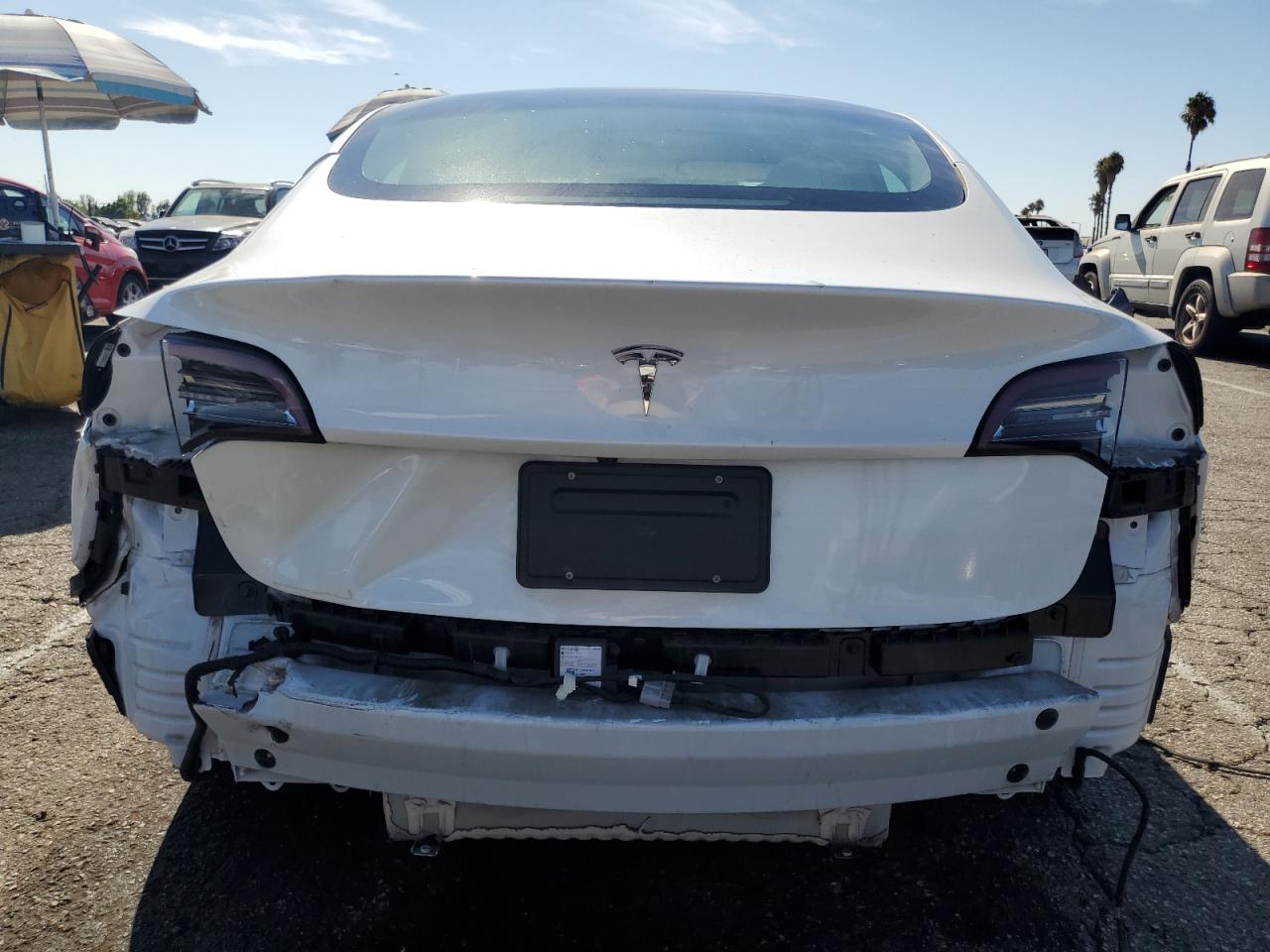 2022 Tesla Model 3 VIN: 5YJ3E1EA5NF317027 Lot: 70666255