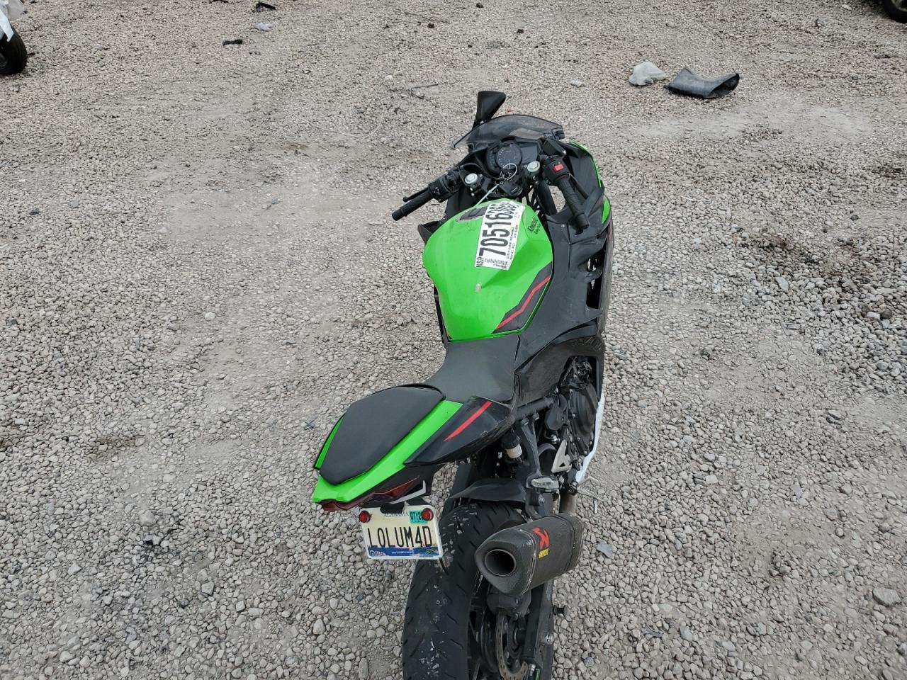 2022 Kawasaki Ex400 VIN: JKAEXKG13NDAF4459 Lot: 70516365