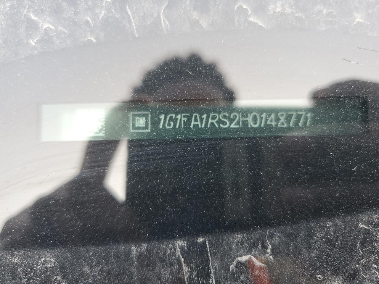 2017 Chevrolet Camaro Ls VIN: 1G1FA1RS2H0148771 Lot: 67970425