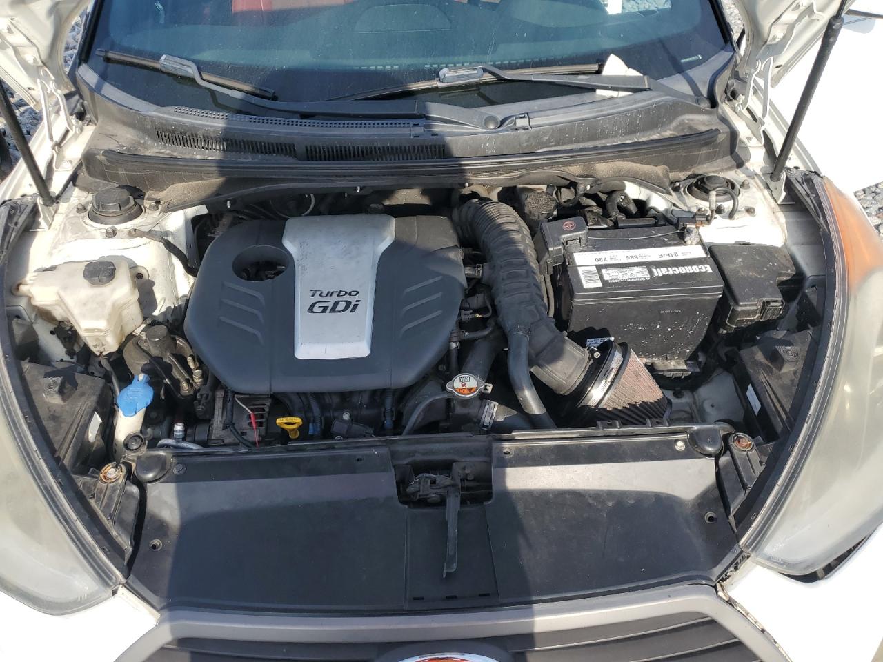 2016 Hyundai Veloster Turbo VIN: KMHTC6AEXGU287735 Lot: 67090275