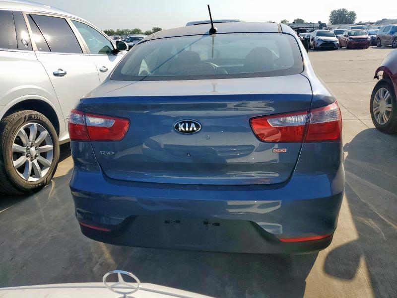  KIA RIO 2016 Blue