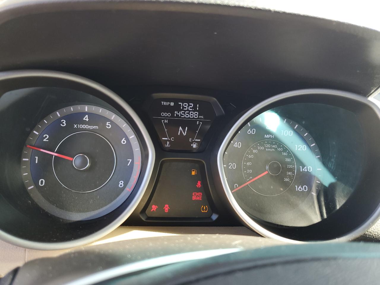 2013 Hyundai Elantra Gls VIN: KMHDH4AE0DU805373 Lot: 67221115