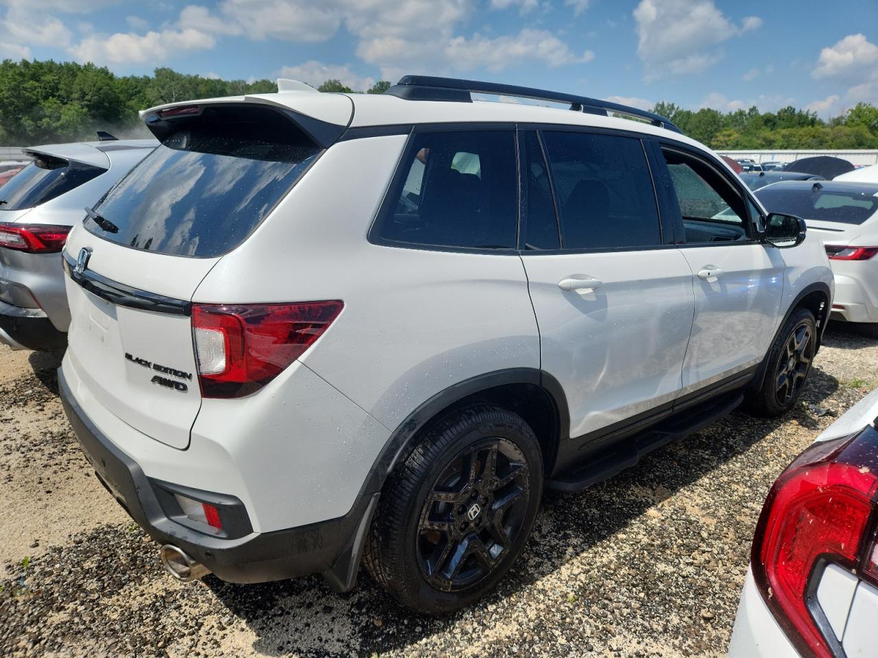 2024 Honda Passport Black Edition white null gas 5FNYF8H81RB013770 photo #4