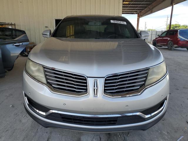  LINCOLN MKX 2016 Srebrny