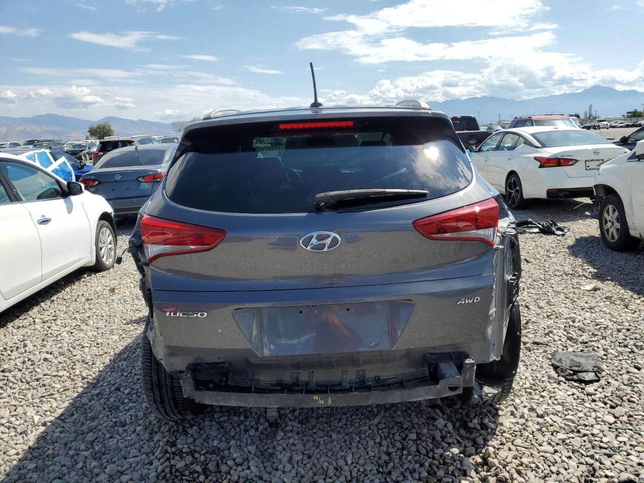 2017 Hyundai Tucson Limited VIN: KM8J3CA46HU494346 Lot: 70287055