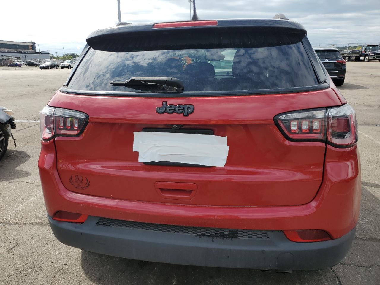 2019 Jeep Compass Latitude VIN: 3C4NJCBB0KT618671 Lot: 71027715