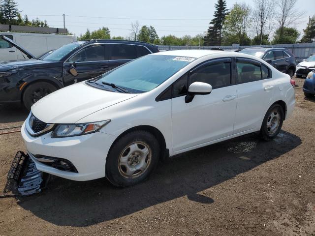 2014 HONDA CIVIC LX   for sale at Copart ON - TORONTO