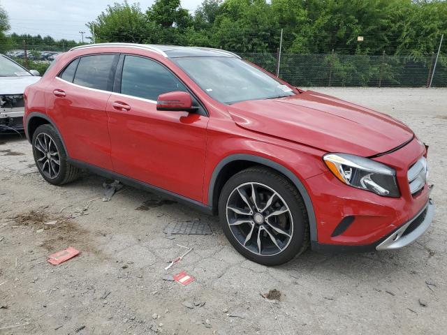  MERCEDES-BENZ GLA-CLASS 2017 Красный